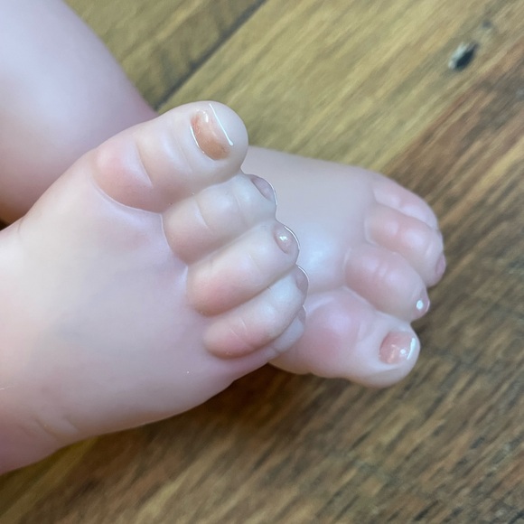 Lifelike Reborn Baby Doll Boy 19” Full Body Silicone Realistic Newborn Baby - Picture 10 of 11